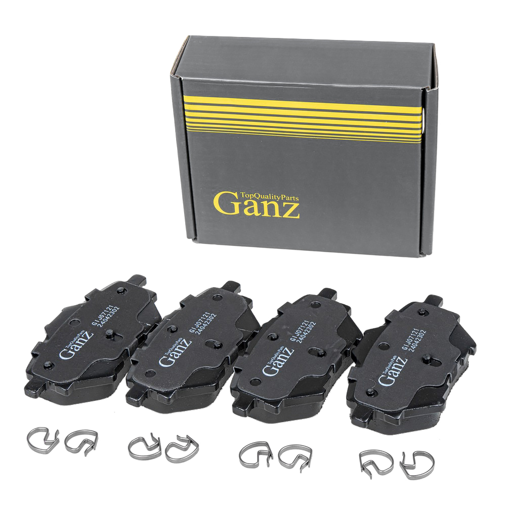 Колодки тормозные задние дисковые к-кт