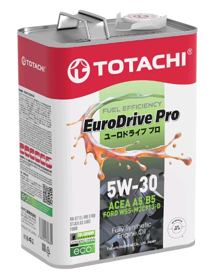 Масло TOTACHI EURODRIVE PRO FE 5W30 4Л купить в ЕвроАвто