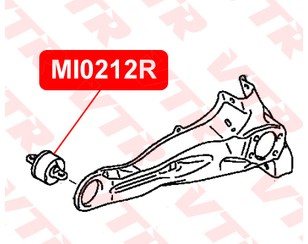 Сайлентблок заднего продольного рычага для Mitsubishi Galant (DJ,DM) 2003-2012 новый