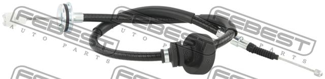 Трос стояночного тормоза правый