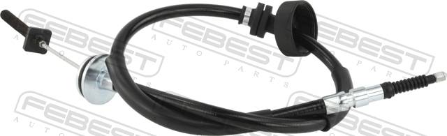 Трос стояночного тормоза левый