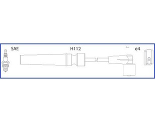 Провода высокого напряж. к-кт для Chevrolet Cruze 2009-2016 новый