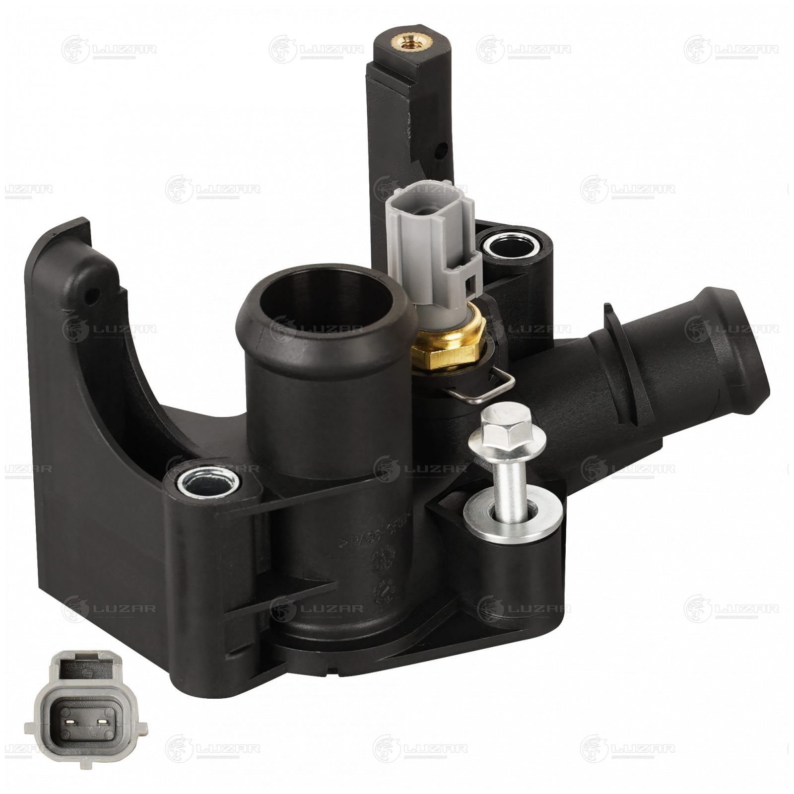 Фланец двигателя системы охлаждения