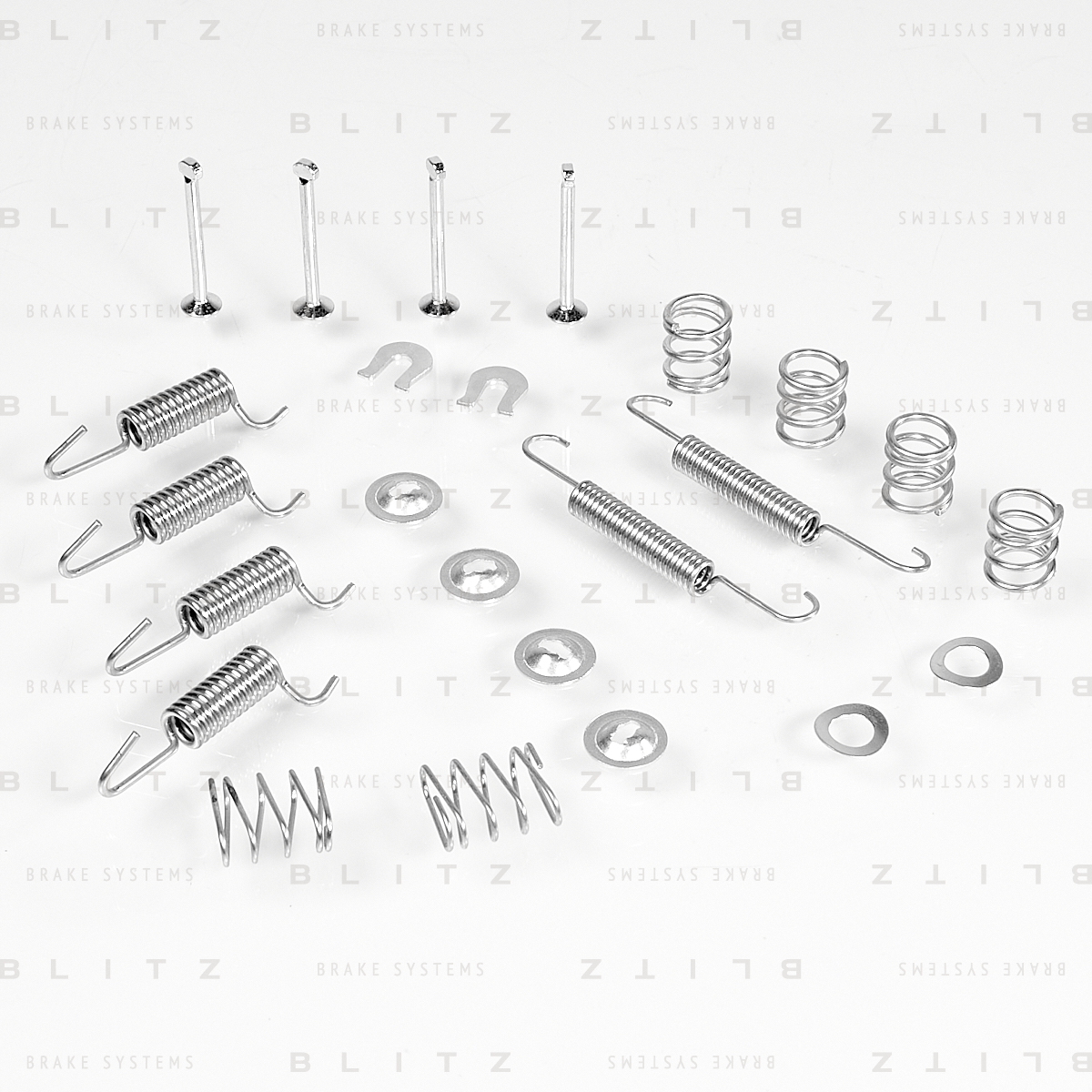 Установочный к-кт колодок ручного тормоза