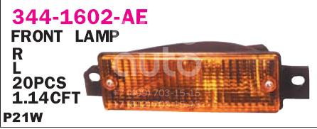 Указатель поворота в бампер правый Depo 344-1602R-AE