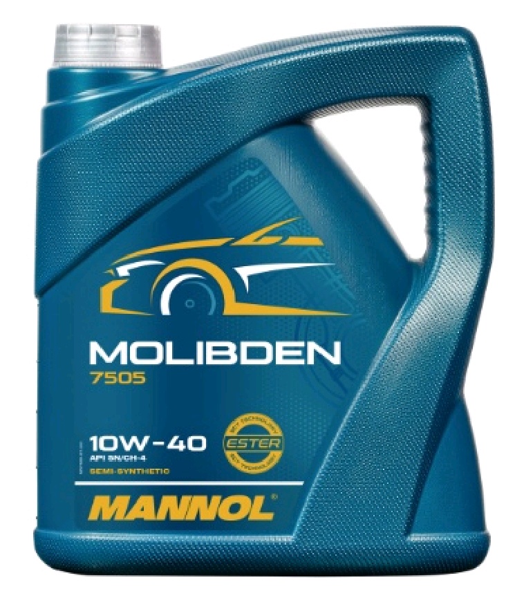 Масло мотор. 10w40 SN/CH-4 MANNOL Molibden VW 501.01/505.00 (MN7505-4) 4л (4)