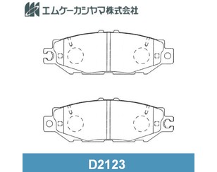 Колодки тормозные задние дисковые к-кт для Lexus LS 400 (UCF10) 1989-1994 новый