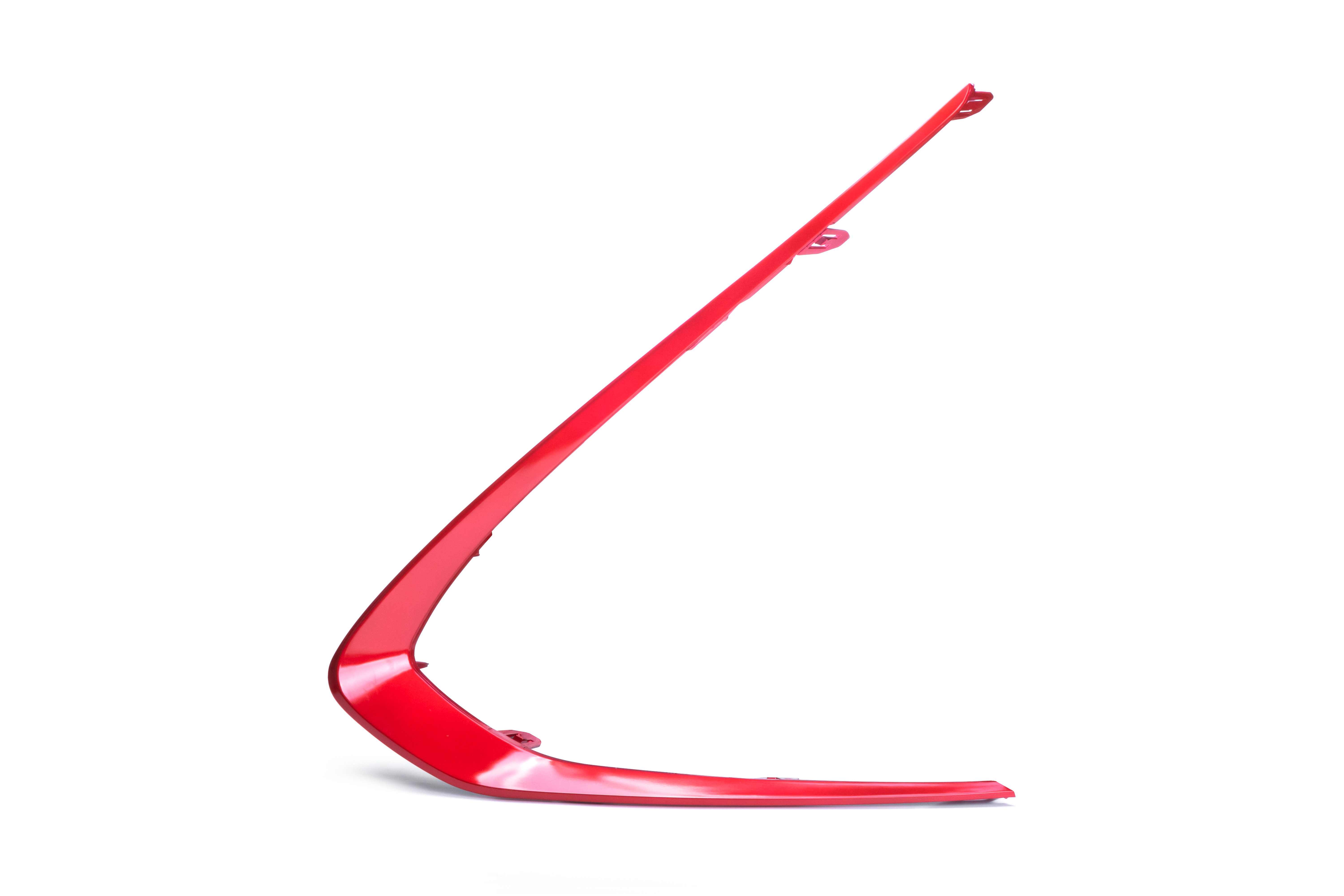 Молдинг переднего бампера левый