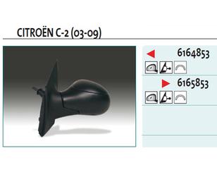 Зеркало правое механическое для Citroen C2 2003-2008 новый