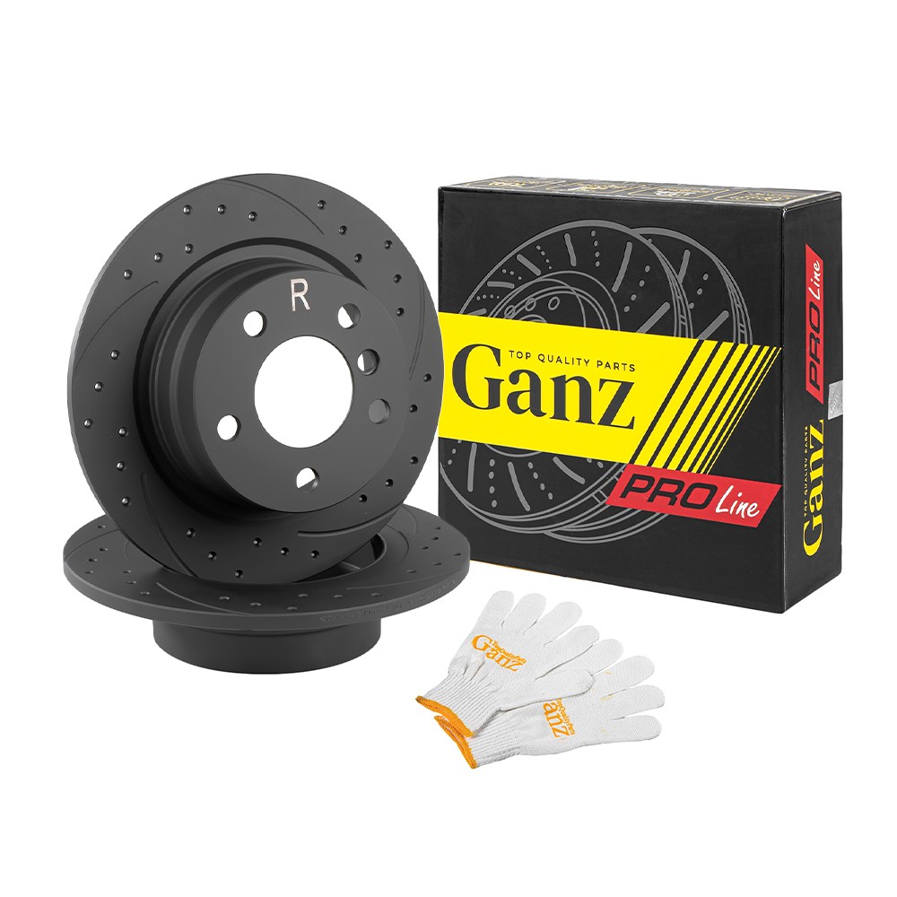 Диск тормозной задний к-кт