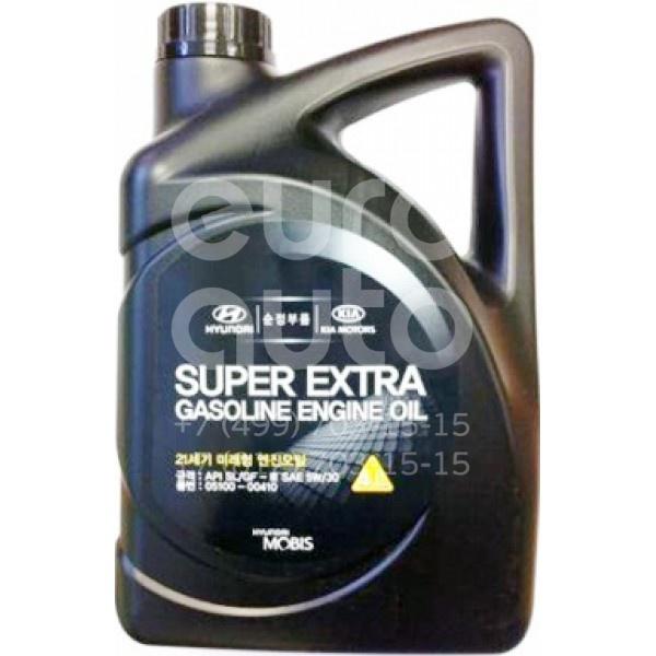 Масло в двигатель хендай соната 2.0. Hyundai super Extra gasoline SAE 5w-30 SL/gf-3 (4л) 05100-00410.