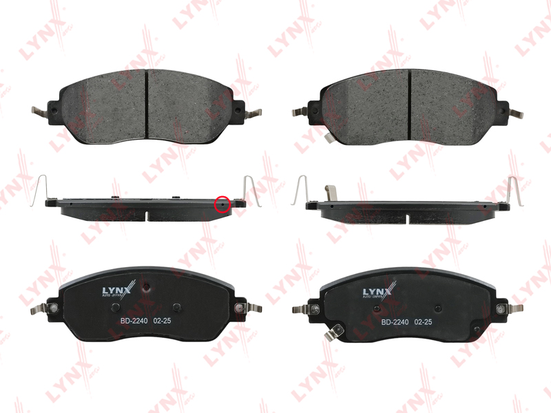 Колодки тормозные передние к-кт