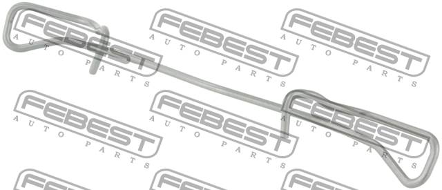 Пружина заднего суппорта