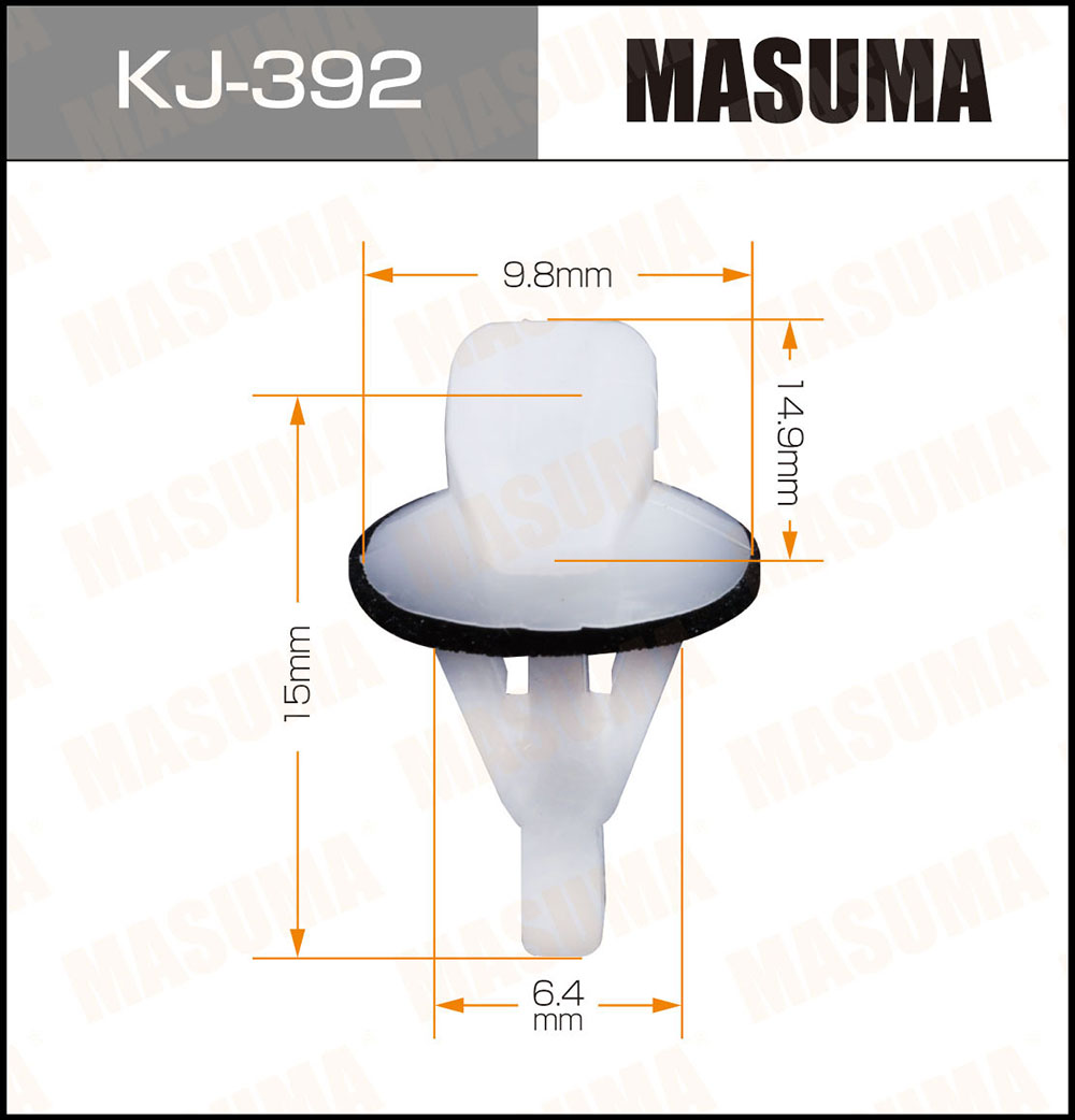 KJ-392 Masuma Крепеж (клоп) от производителя по спец цене купить в  Архангельске