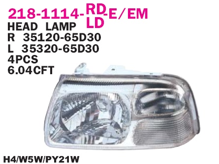 218-1114R-LD-EM Depo от 4227 руб. для Suzuki Grand Vitara 1998-2005 в ...