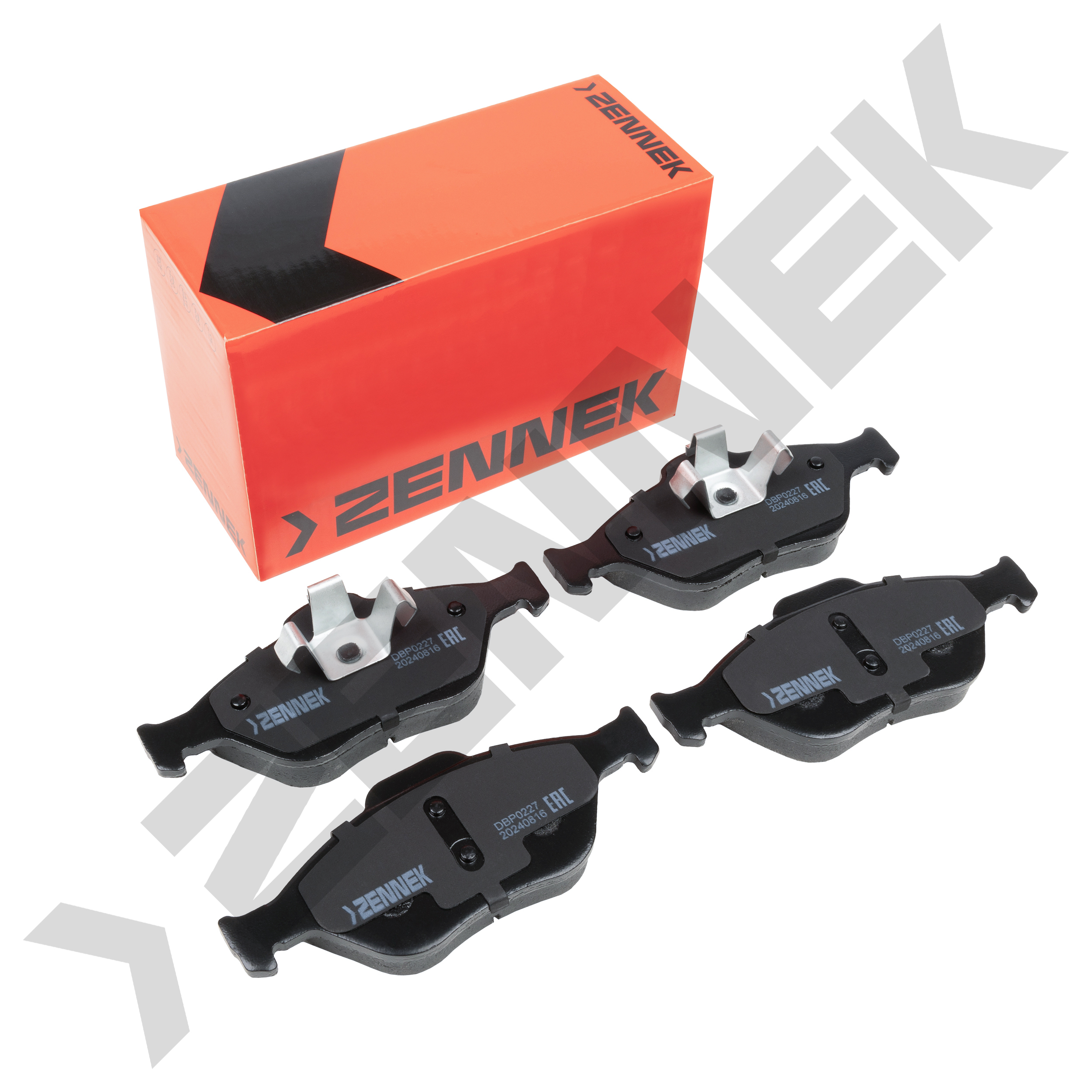 Колодки тормозные (Спереди) Ford Fiesta 95-02 / Fusion 02-12