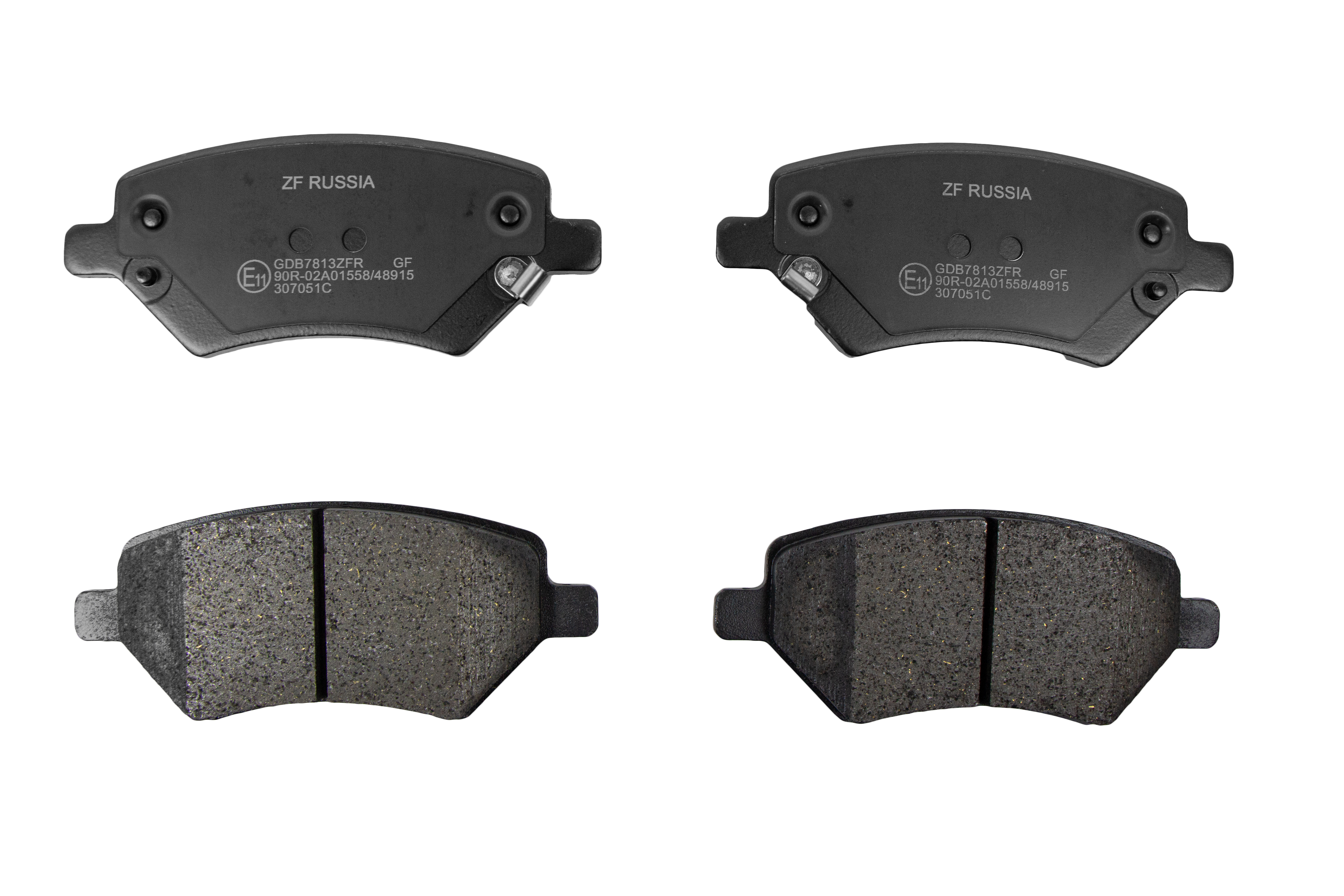 Колодки тормозные передние к-кт