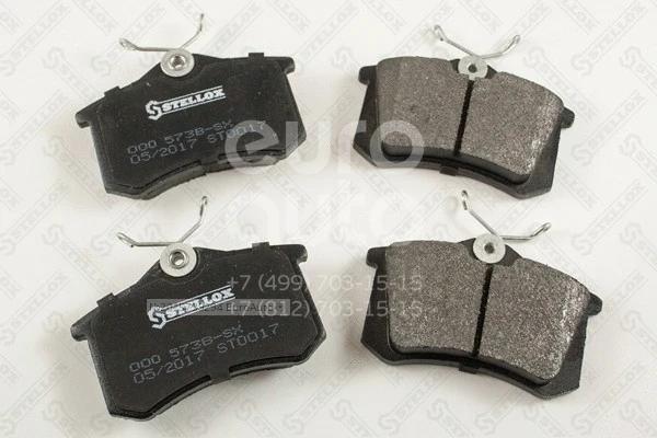 Колодки тормозные задние дисковые к-кт