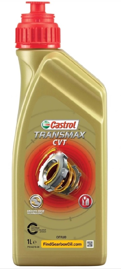 Масло для вариатора CVT CASTROL Transmax 1л. (синтетика)