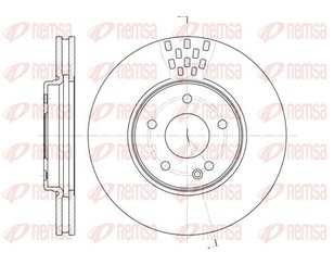 Диск тормозной передний вентилируемый для Mercedes Benz W210 E-Klasse 2000-2002 новый