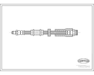 Шланг тормозной передний для Citroen Jumper 230 1994-2002 новый
