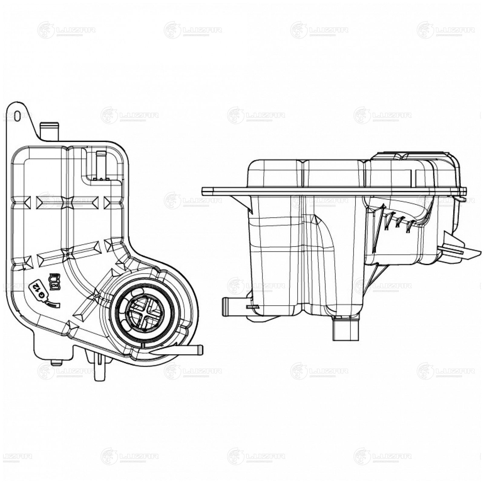 Бачок расширительный