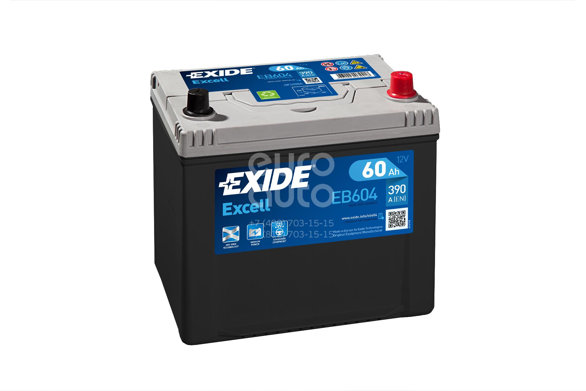 EB604 Exide Аккумулятор от производителя по спец цене купить в Вологде