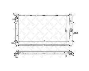 Радиатор основной для VW Transporter T4 1991-1996 новый