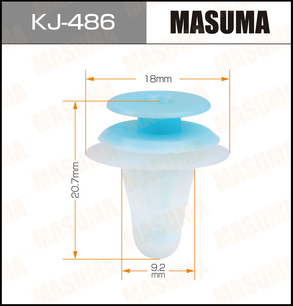 KJ-486 Masuma Крепеж (клоп) от производителя по спец цене купить в  Ростове-на-Дону