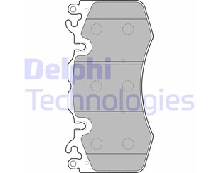 Колодки тормозные передние к-кт для Land Rover Range Rover III (LM) 2002-2012 новый