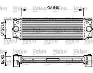 Интеркулер для Mercedes Benz Sprinter (906) 2006-2018 новый