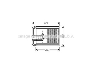 Радиатор отопителя для Kia Sportage 2004-2010 новый