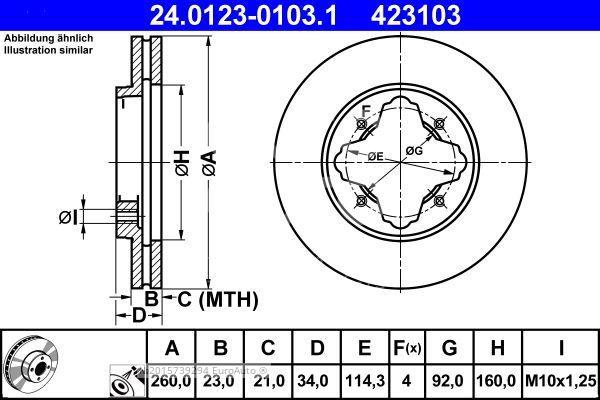 Ate 24.0134-0103.1. Rover 600 Part numbers catalog. Rover 600 на дисках.