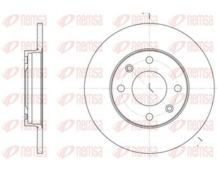 Диск тормозной передний не вентилируемый для Citroen C15 1984-2005 новый