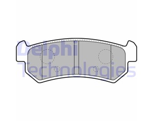 Колодки тормозные задние дисковые к-кт для Daewoo Nubira 1997-1999 новый