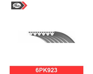 Ремень ручейковый 923 для Kia Picanto 2011-2017 новый