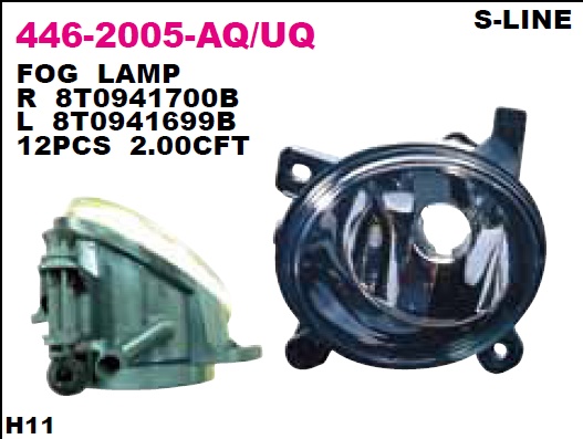 Фара противотуманная правая