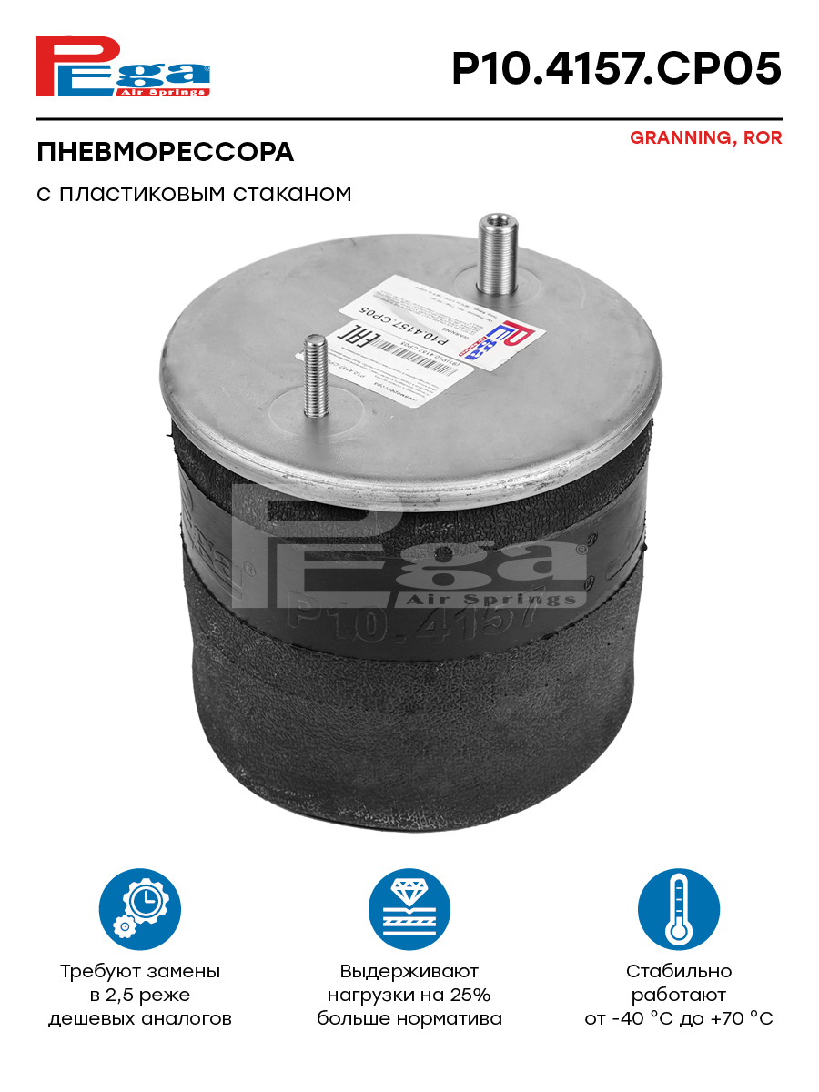 P10.4157.CP05 Pega от 8196 руб. для ROR TM >1993 в Москве