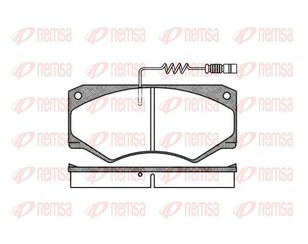 Колодки тормозные передние к-кт для Mercedes Benz Bus 207D-410 1981-1995 новый