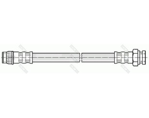 Шланг тормозной задний для Citroen C3 2002-2009 новый