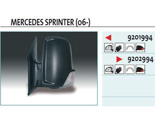 Зеркало правое механическое для Mercedes Benz Sprinter (906) 2006-2018 новый