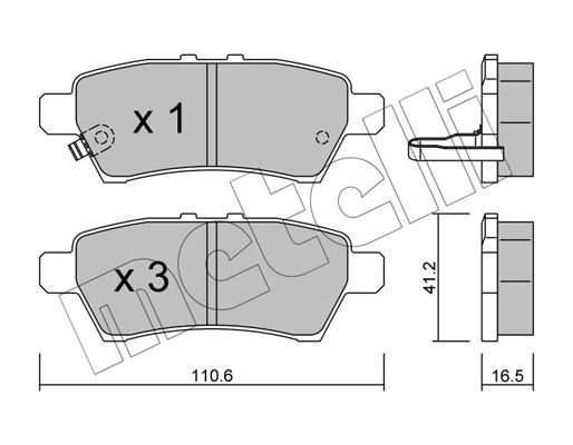22-0744-0 Metelli от 1107 руб. для Nissan Pathfinder (R51) 2005-2014 в ...