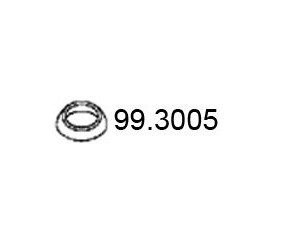 Прокладка приемной трубы глушителя для Citroen Saxo 1996-1999 новый