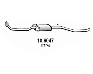 Глушитель средняя часть для Citroen Berlingo (M49) 1996-2002 новый