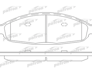 Колодки тормозные передние к-кт для Chrysler Pacifica 2003-2008 новый