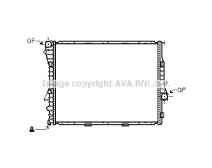 Радиатор основной для BMW X5 E53 2000-2007 новый