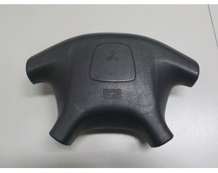 Подушка безопасности в рулевое колесо для Mitsubishi L200 (K6,K7) 1996-2006 с разбора состояние хорошее