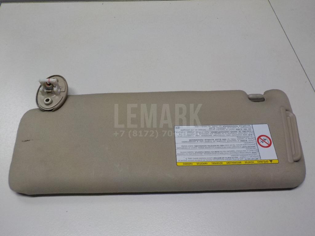 Козырек солнцезащитный (внутри) 7431060E80A1 Toyota
