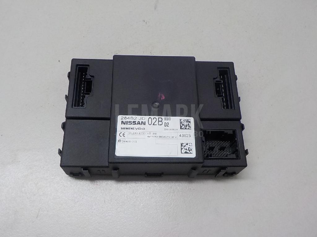 Блок комфорта 284B2JD02B Nissan