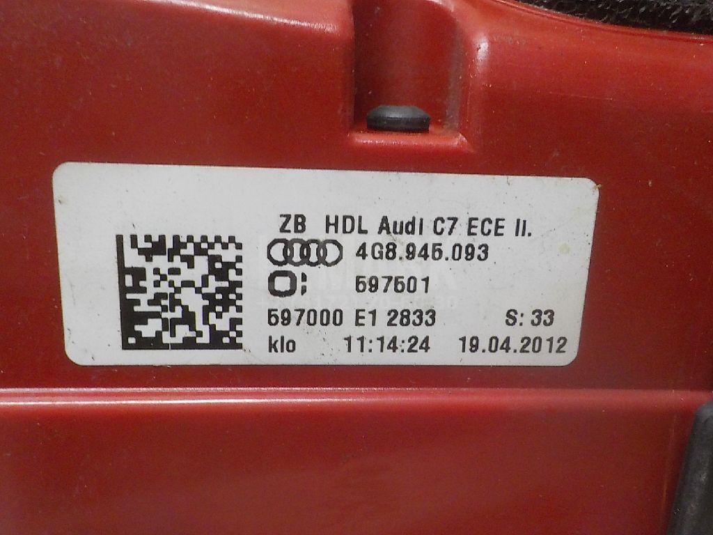 Фонарь задний внутренний левый